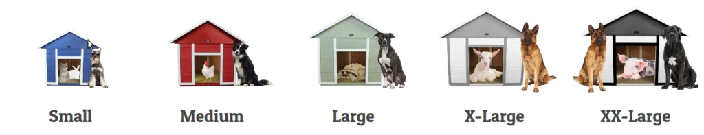 Размер будки для собаки